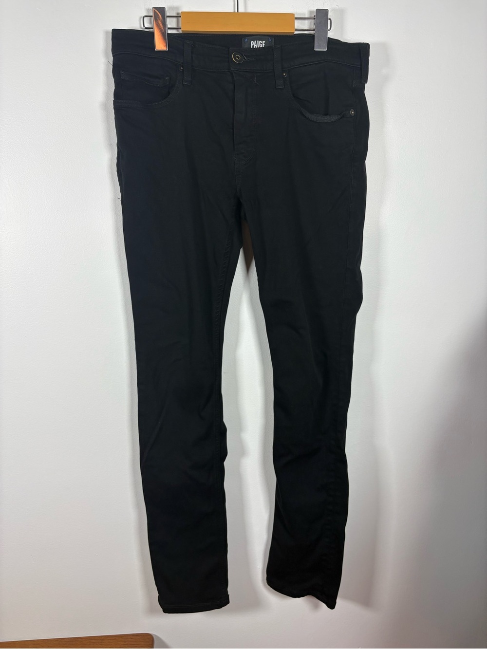 PAIGE Black Slim Jeans